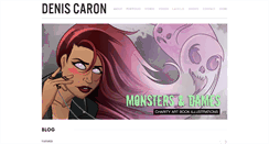 Desktop Screenshot of deniscaron.com